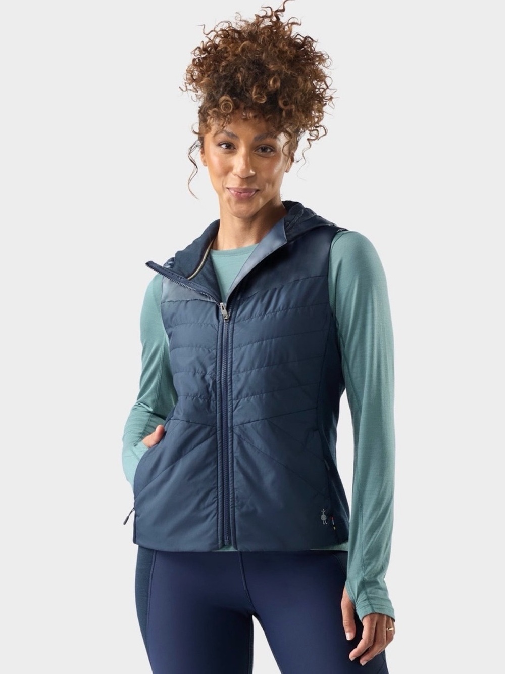 Smartwool Smartloft Hooded Vest Twilight Blue
Women's Size XL